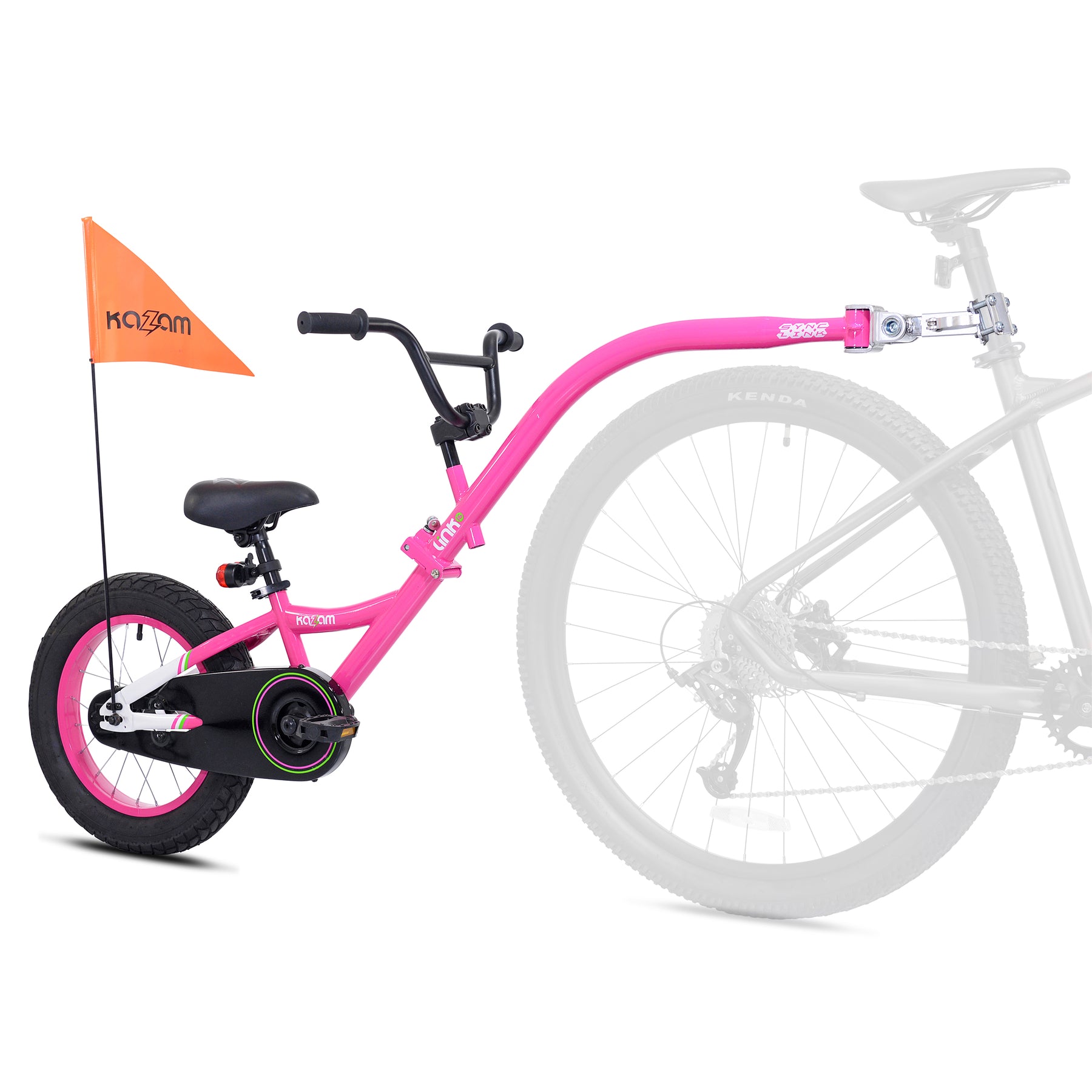 16" Kazam Link | Trailer Bike For Kids Ages 4+