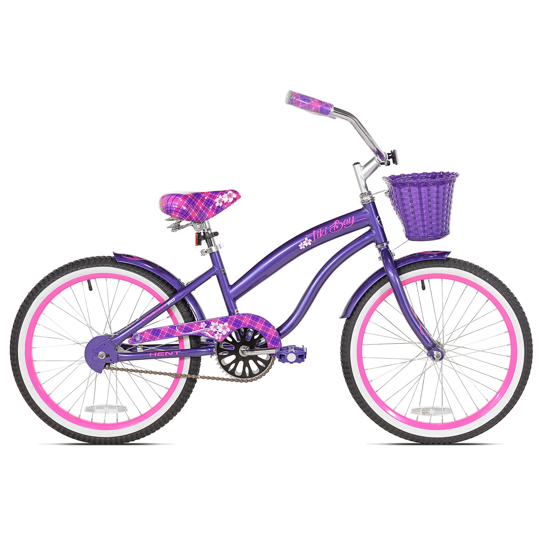 20" Kent Tiki Bay | Cruiser Bike for Kids Ages 7-13