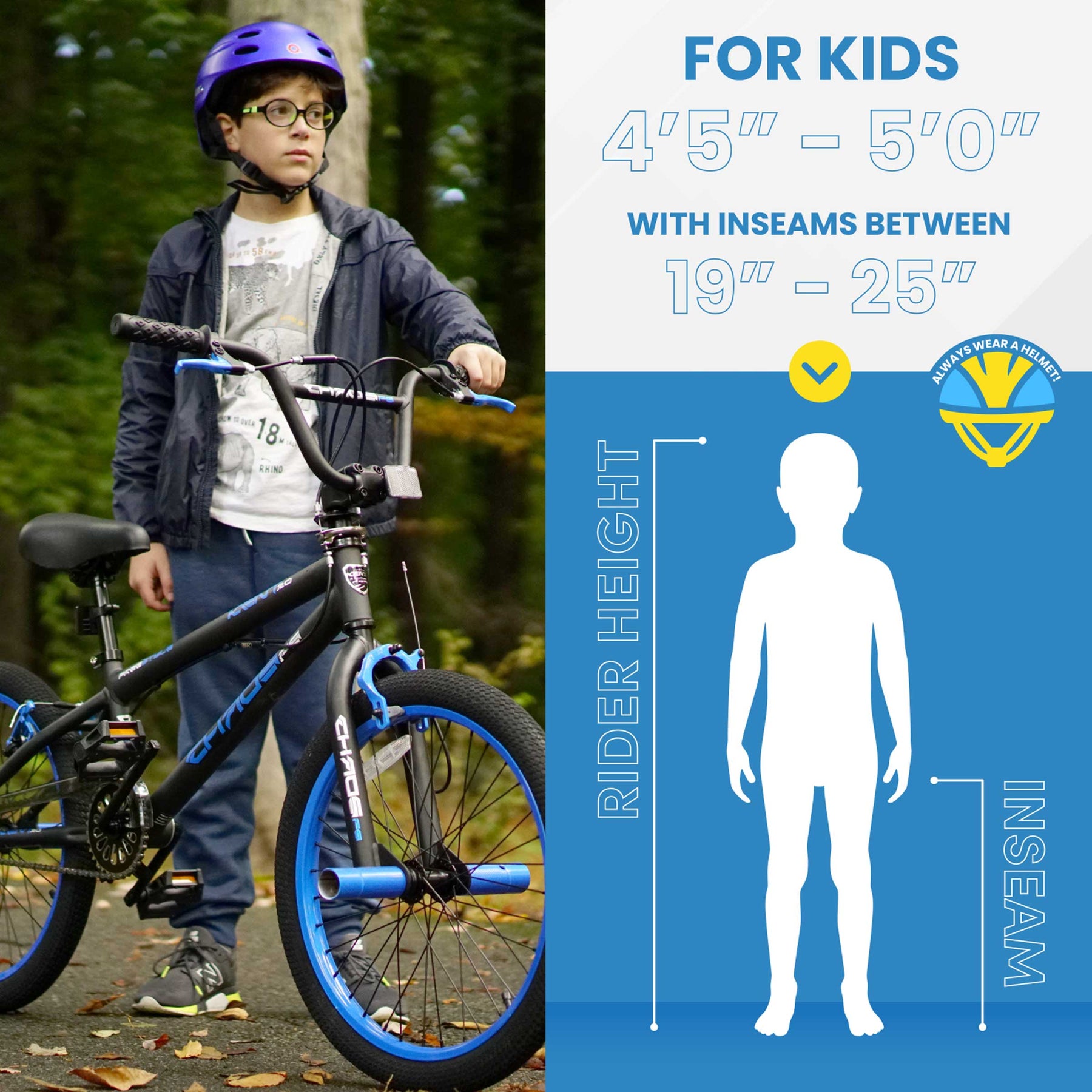 20" Kent Chaos | BMX Bike for Kids Ages 7-13