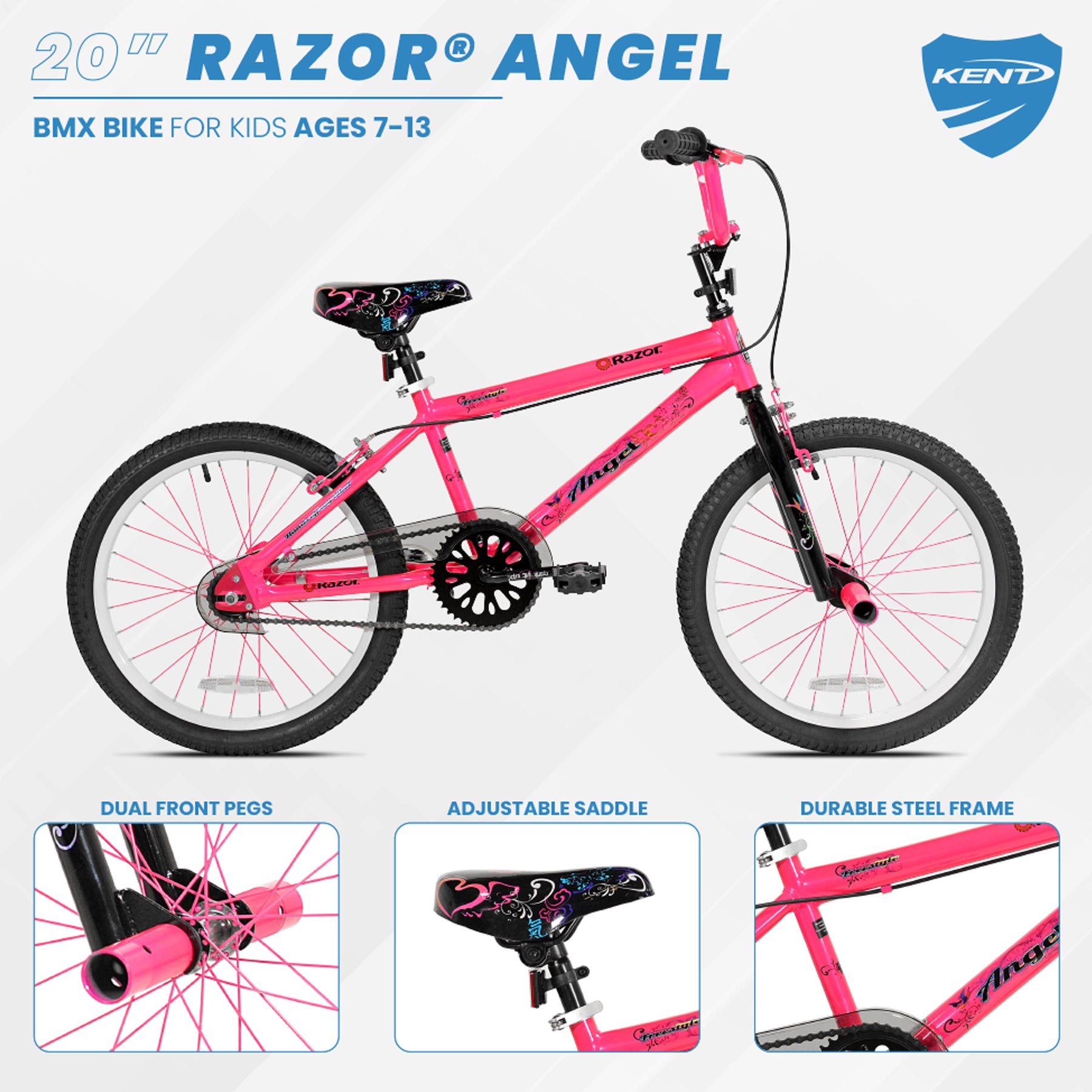 20" Razor® Angel | BMX Bike for Kids Ages 7-13