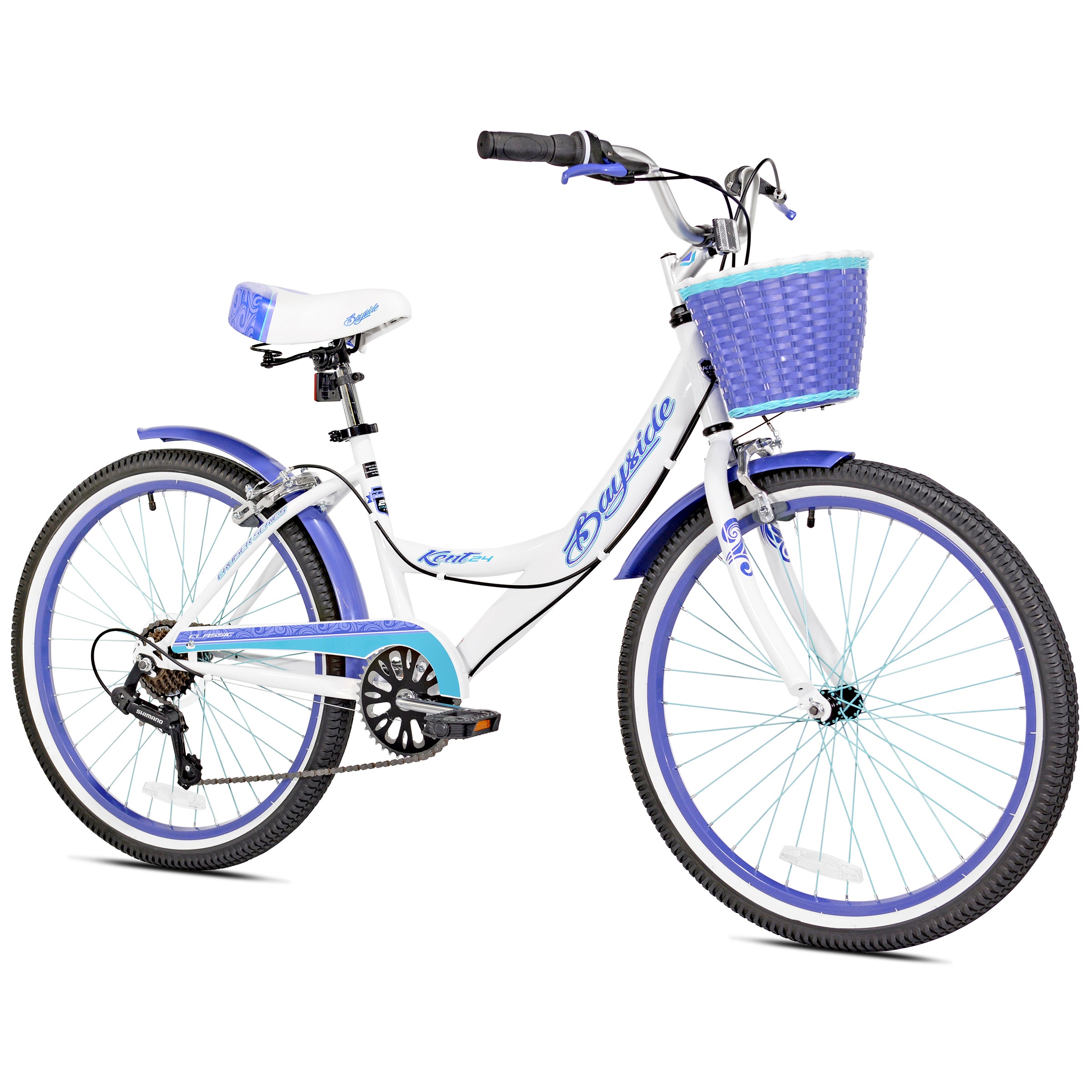 Beach Cruiser 24 Inch Girls Hybrid Bike 24