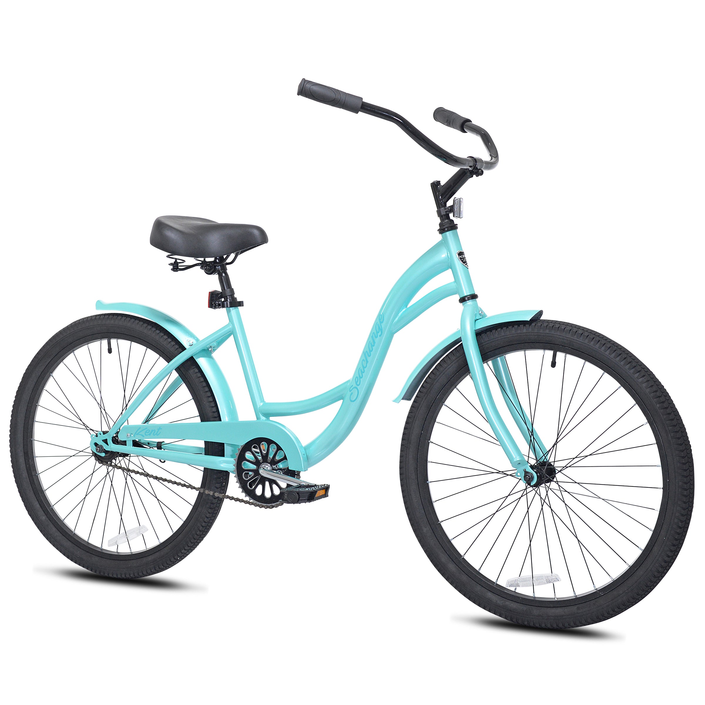 womens 24 inch bicycle Kent Bicycles 24-inch Girl's Seachange Beach Cruiser Bicycle Mint