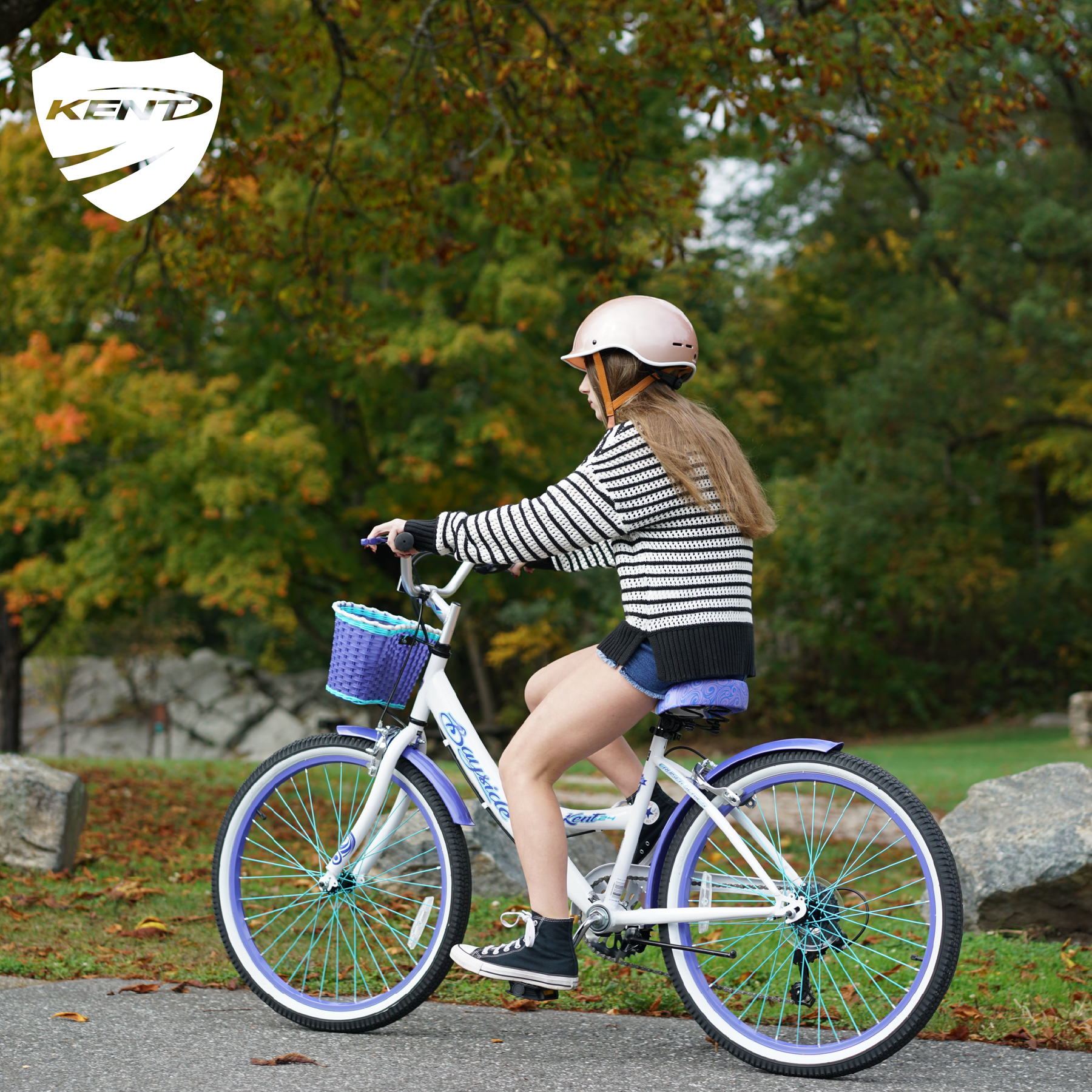24" Kent Bayside | Cruiser Bike for Kids Ages 8+