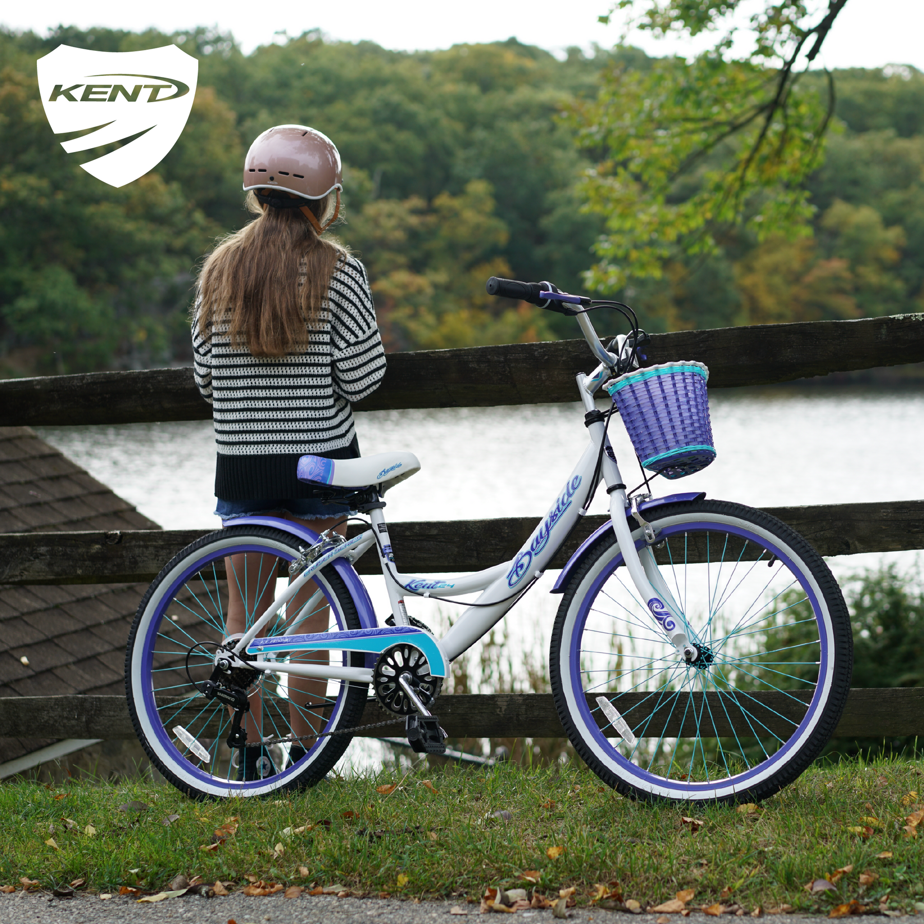 24" Kent Bayside | Cruiser Bike for Kids Ages 8+