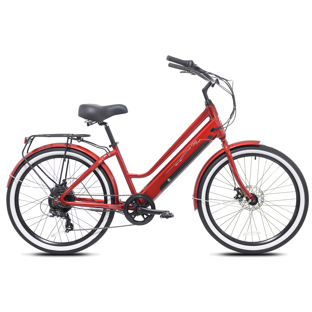 26" Kent E-Bike Cruiser | Electric Cruiser Bike for Adults Ages 14+