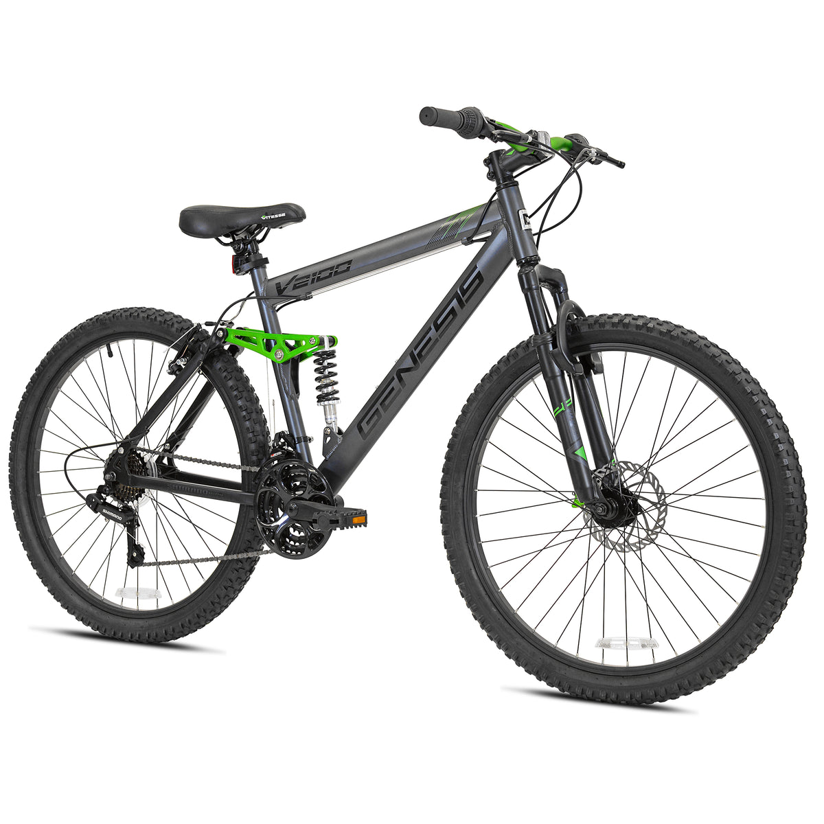 26" Genesis V2100 | Mountain Bike for Men Ages 13+