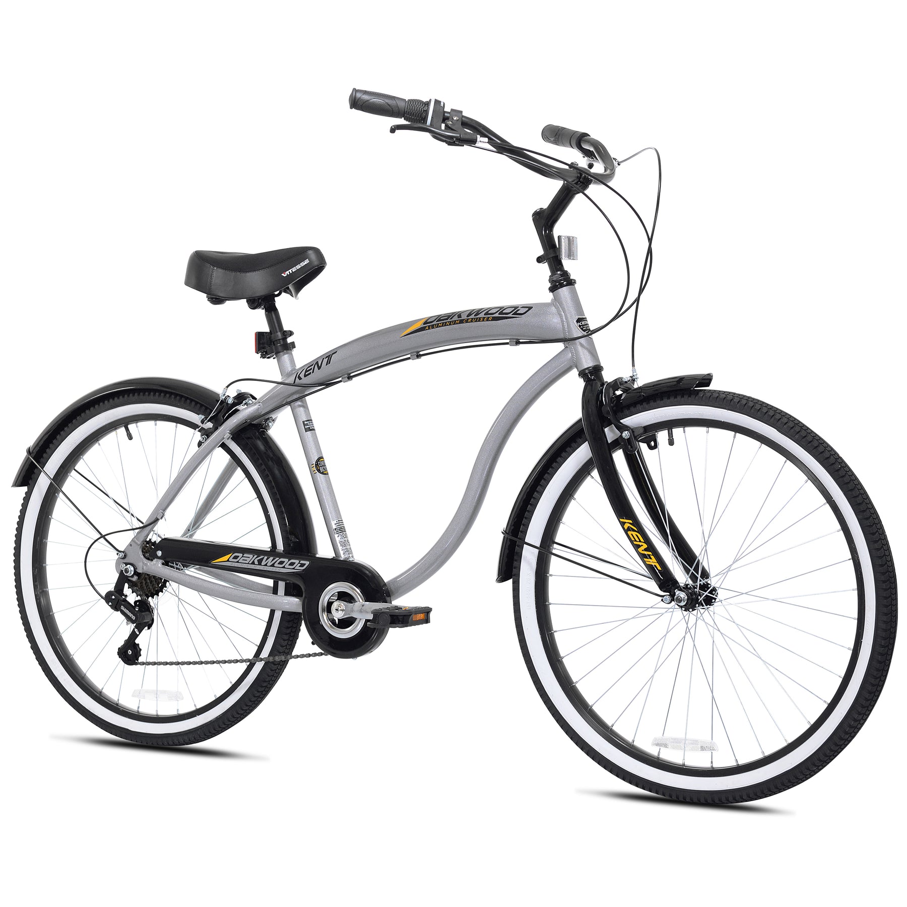 26" Kent Oakwood | Cruiser Bike for Men Ages 13+
