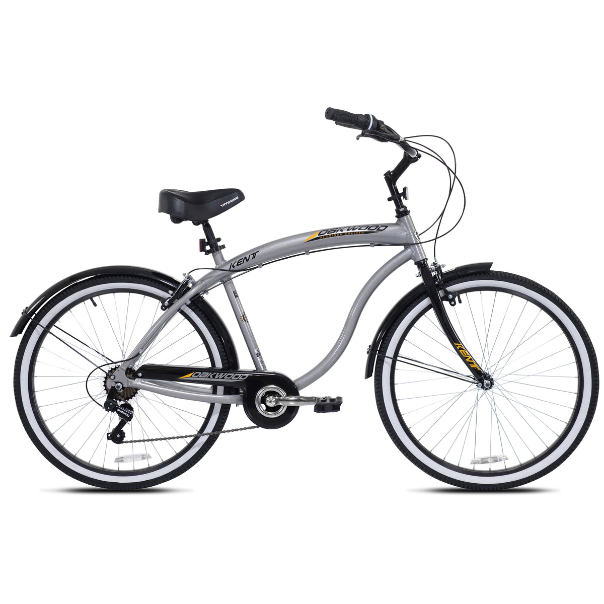 26" Kent Oakwood | Cruiser Bike for Men Ages 13+