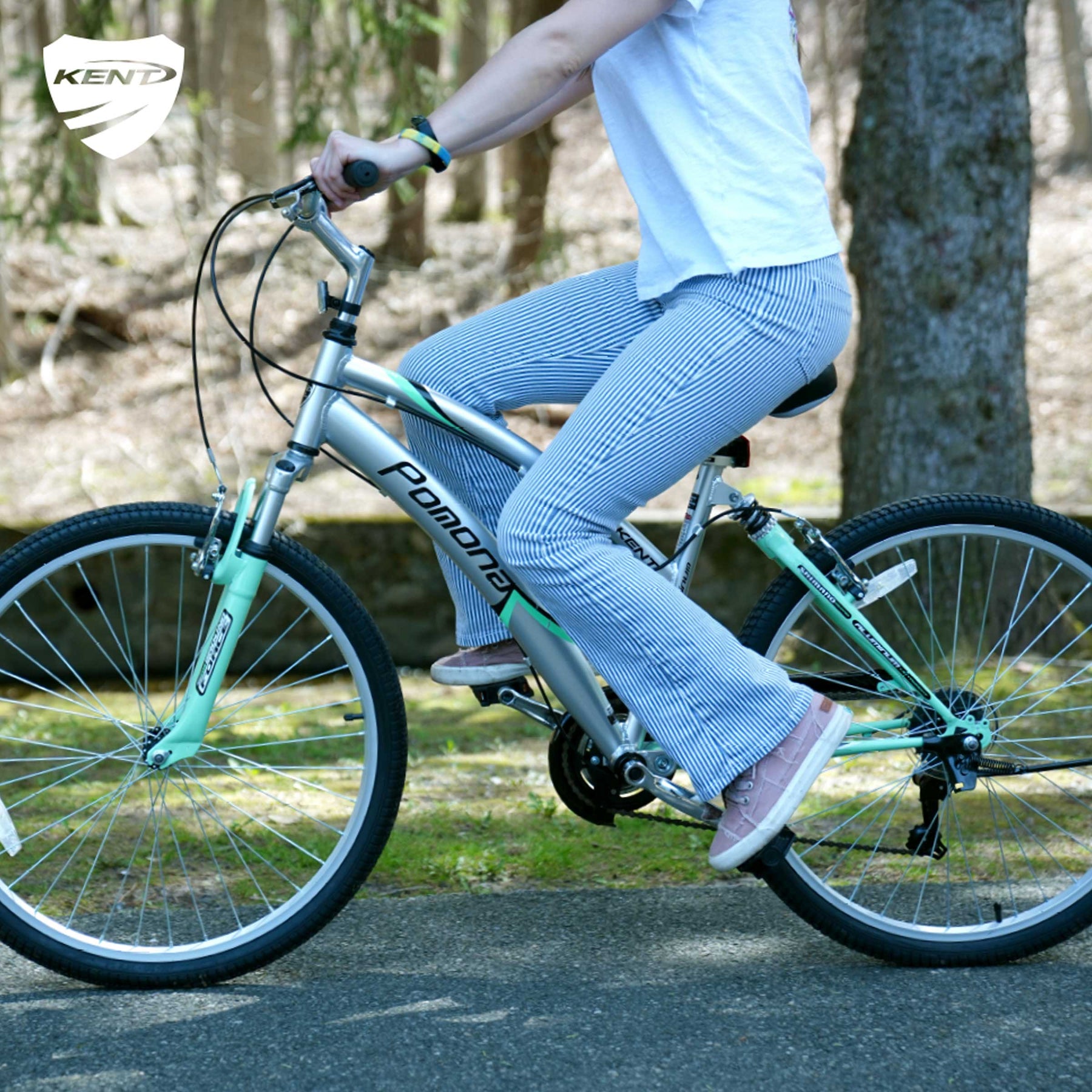 26" Kent Pomona | Hybrid Comfort Bike for Women Ages 13+