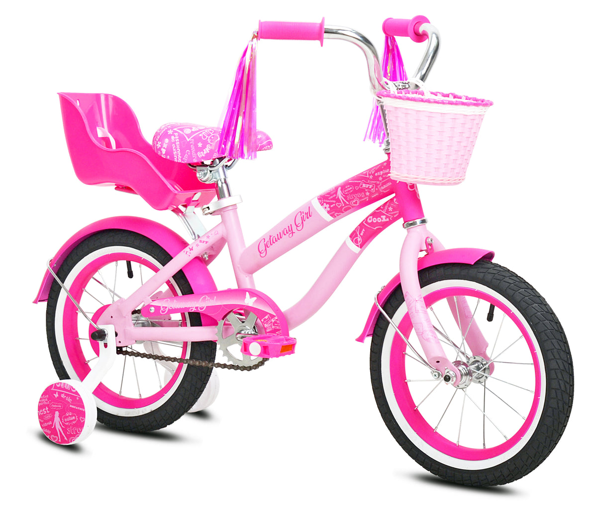 14" Getaway Girl | Cruiser Bike for Kids Ages 3-5