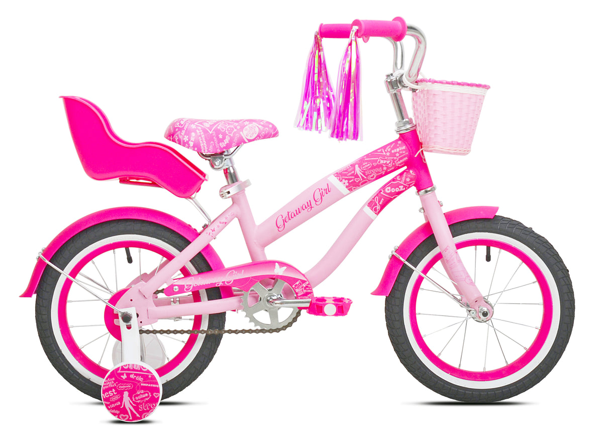 14" Getaway Girl | Cruiser Bike for Kids Ages 3-5