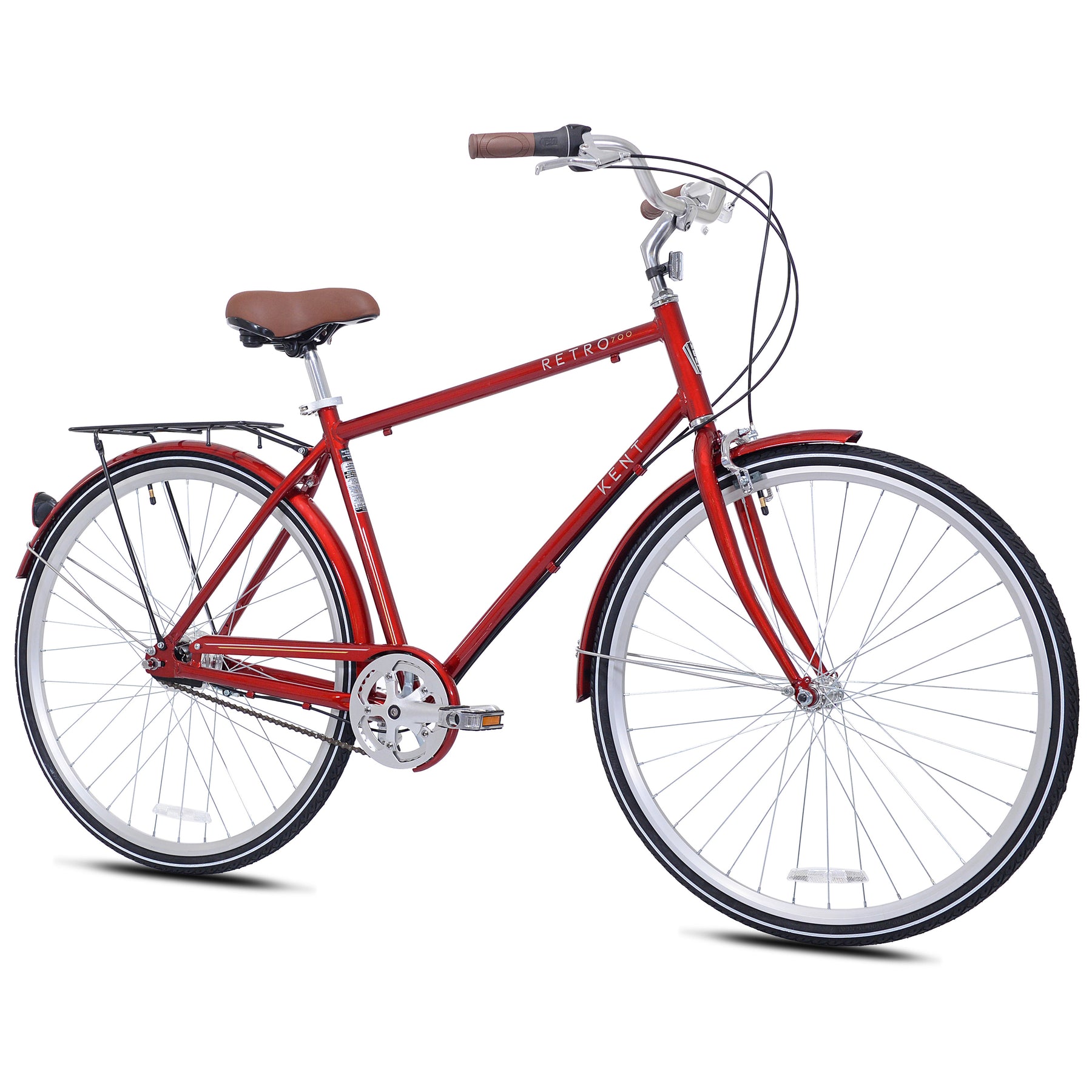 700c Kent Retro | Hybrid Comfort Bike for Men Ages 14+