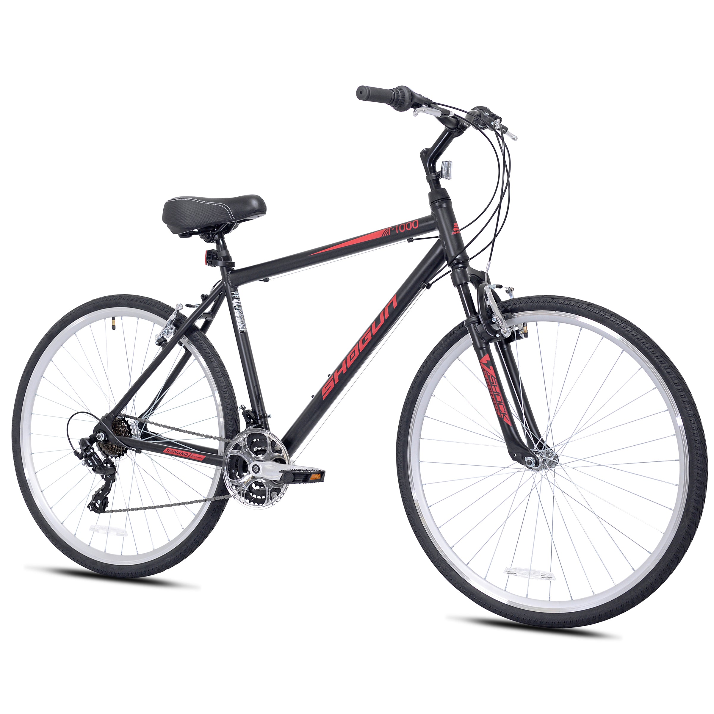 700c Shogun T1000 Hybrid Comfort Bike for Men Ages 14