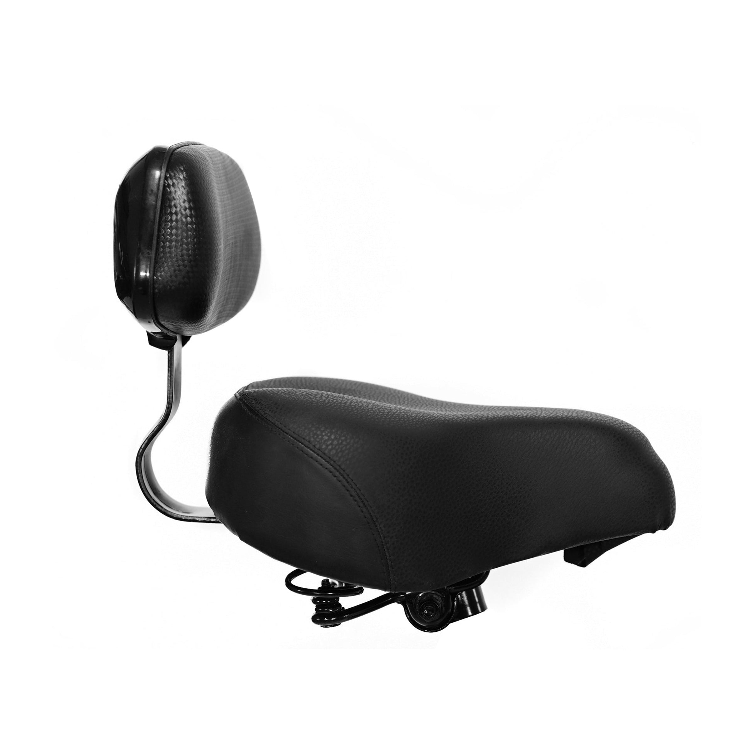 Bicycle saddle seat with backrest online