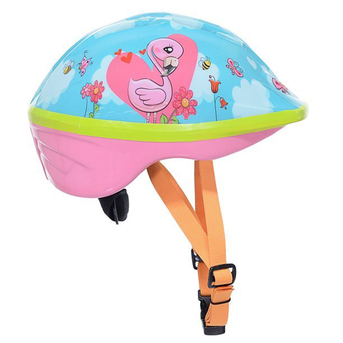 Kent Flamingo Pig Toddler Helmet & Pad Combo | Helmet & Pads for Kids Ages 1-3