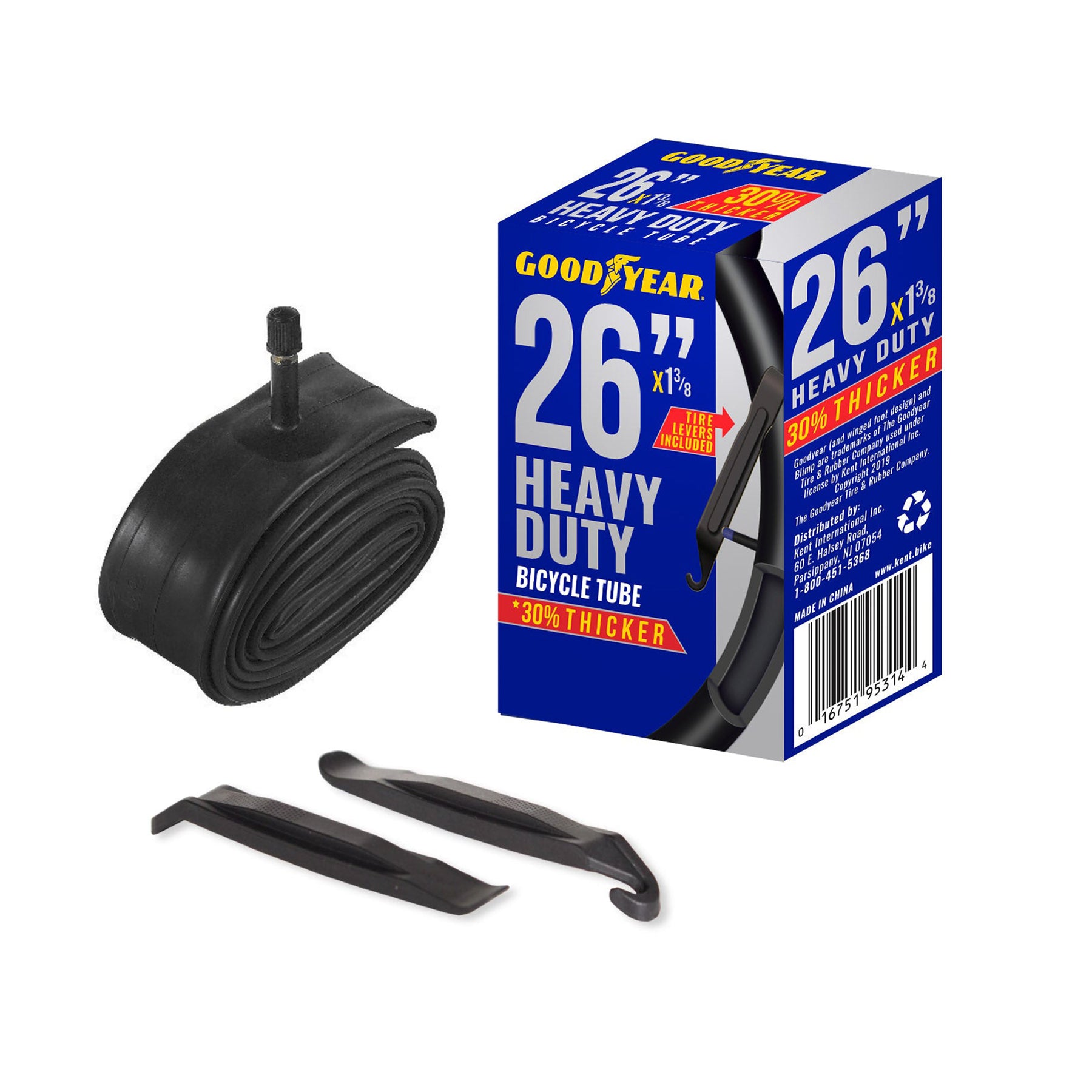 Goodyear® Heavy Duty Bike Inner Tube | 26" x 1 3/8