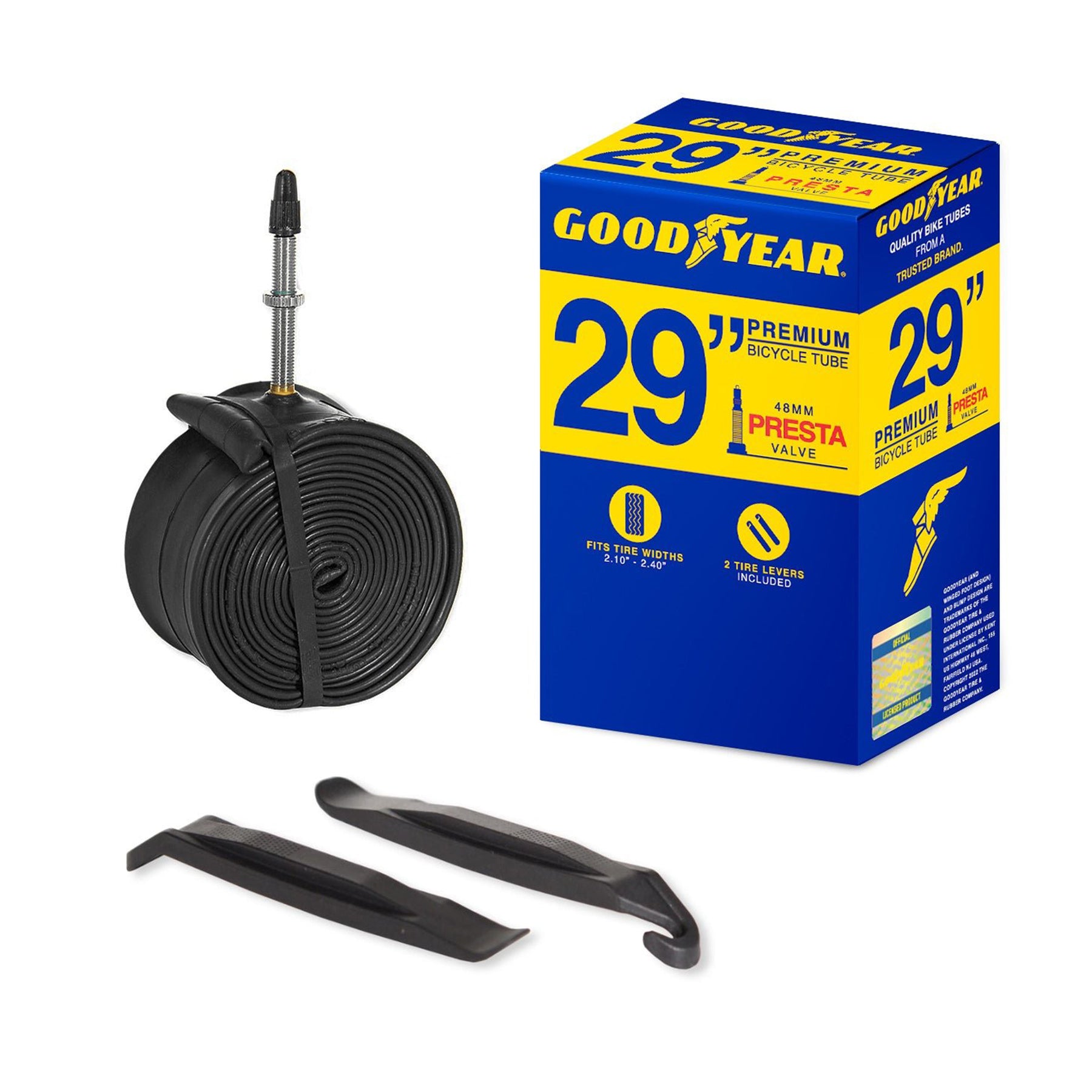 Goodyear® Bike Inner Tube | Presta Valve | 29" x 2.10"-2.40"