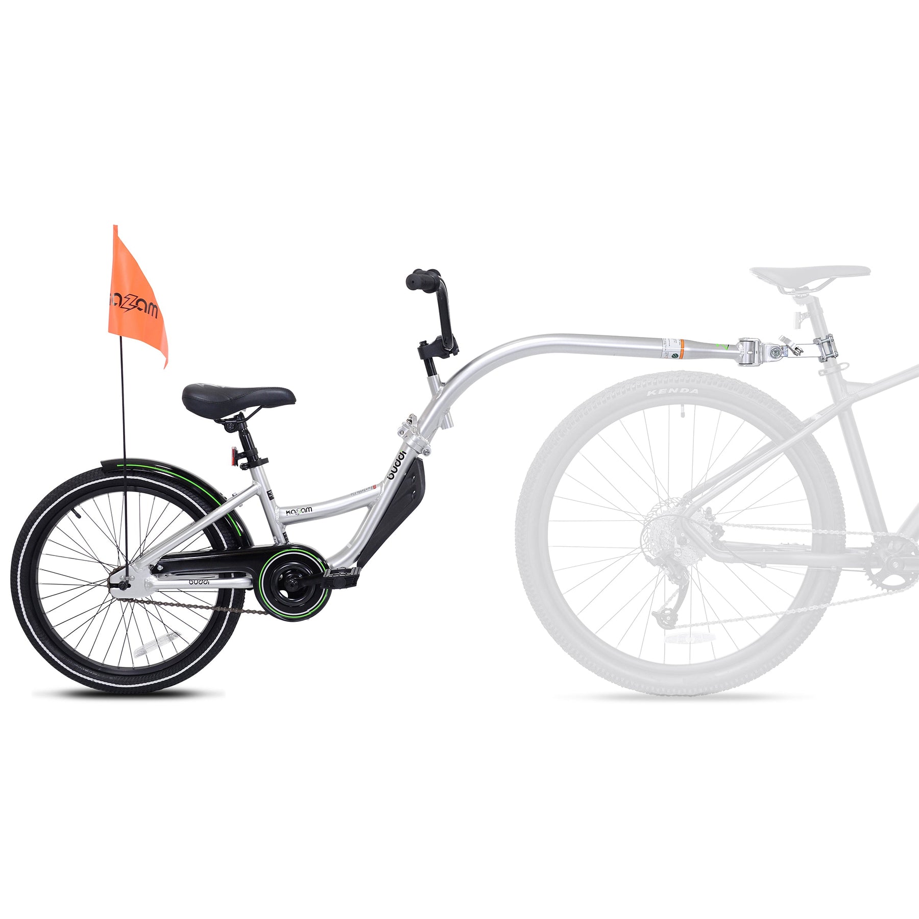 20" Kazam Buddi | Aluminum Trailer Bike For Kids Ages 6+