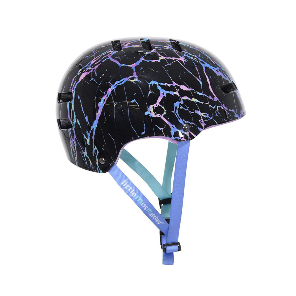 LittleMissMatched® Crackle Youth Multi-Sport Helmet | Helmet for Kids Ages 8+