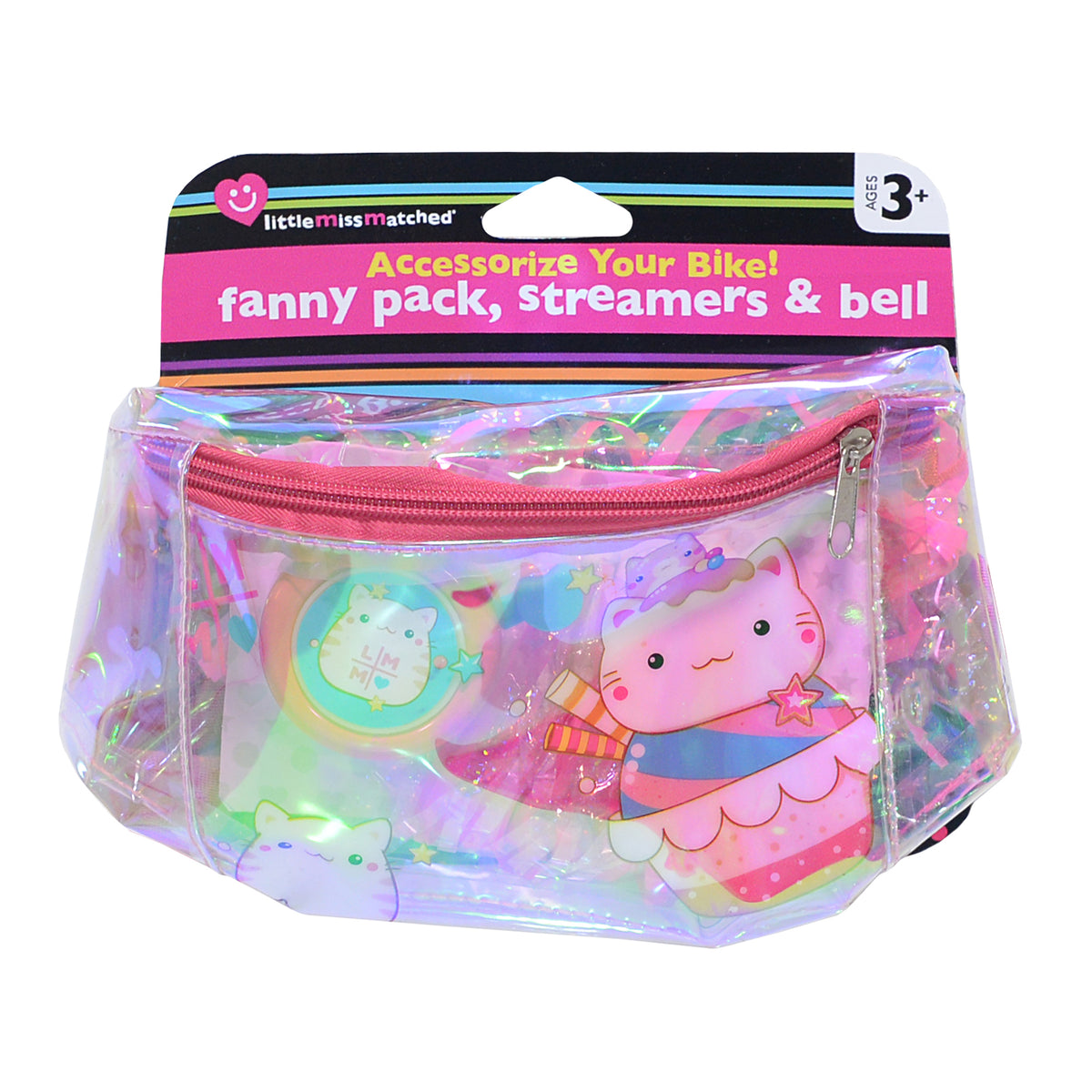 LittleMissMatchedĀ® Fanny Pack Value Pack | Fits Most Kids Bikes, Trikes & Scooters
