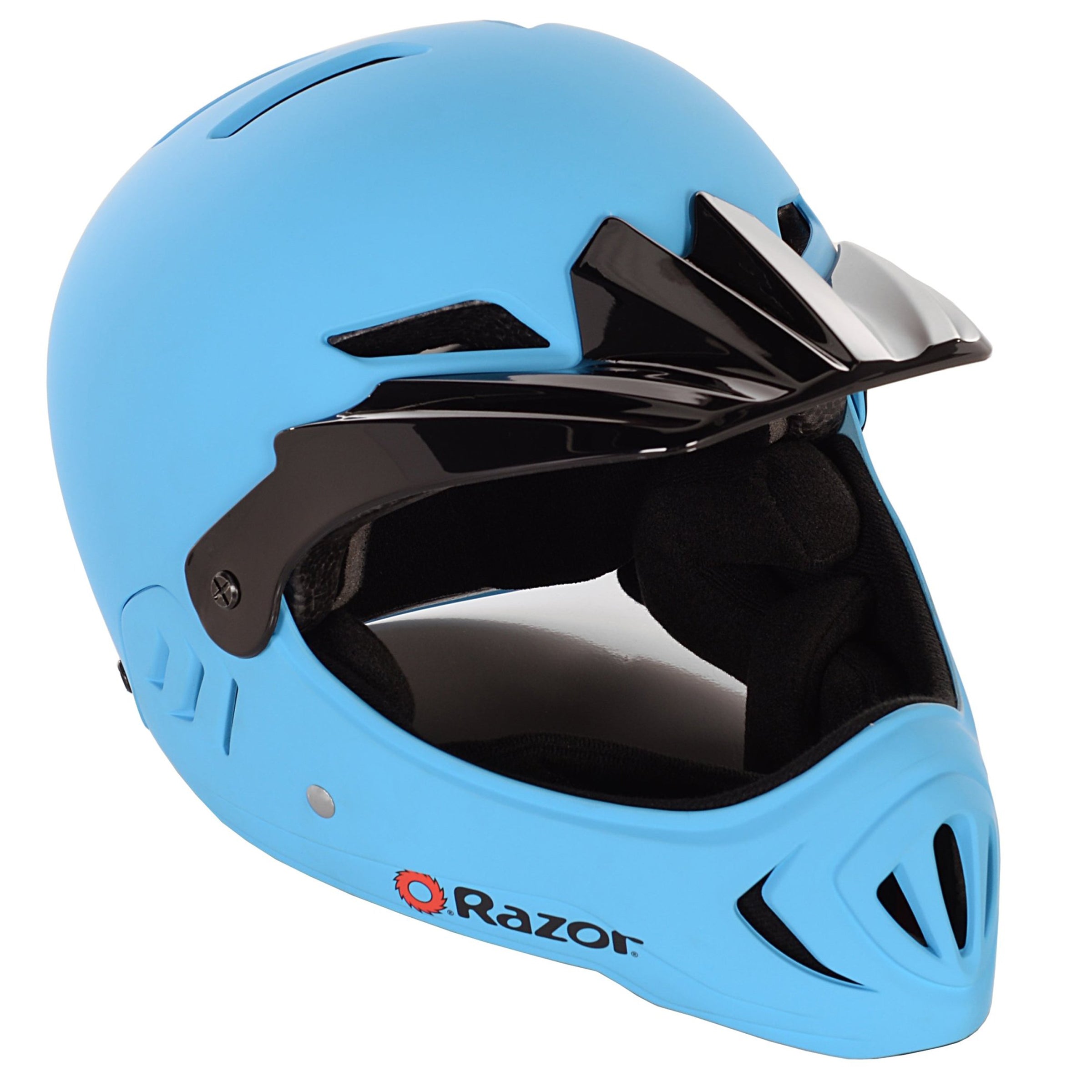 Razor Light Blue Full Face Child Multi-Sport Helmet | Helmet for Kids Ages 5+ Razor Light Blue Full Face Child Multi-Sport Helmet | Helmet for Kids Ages 5+