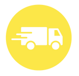 Yellow Truck in Motion icon
