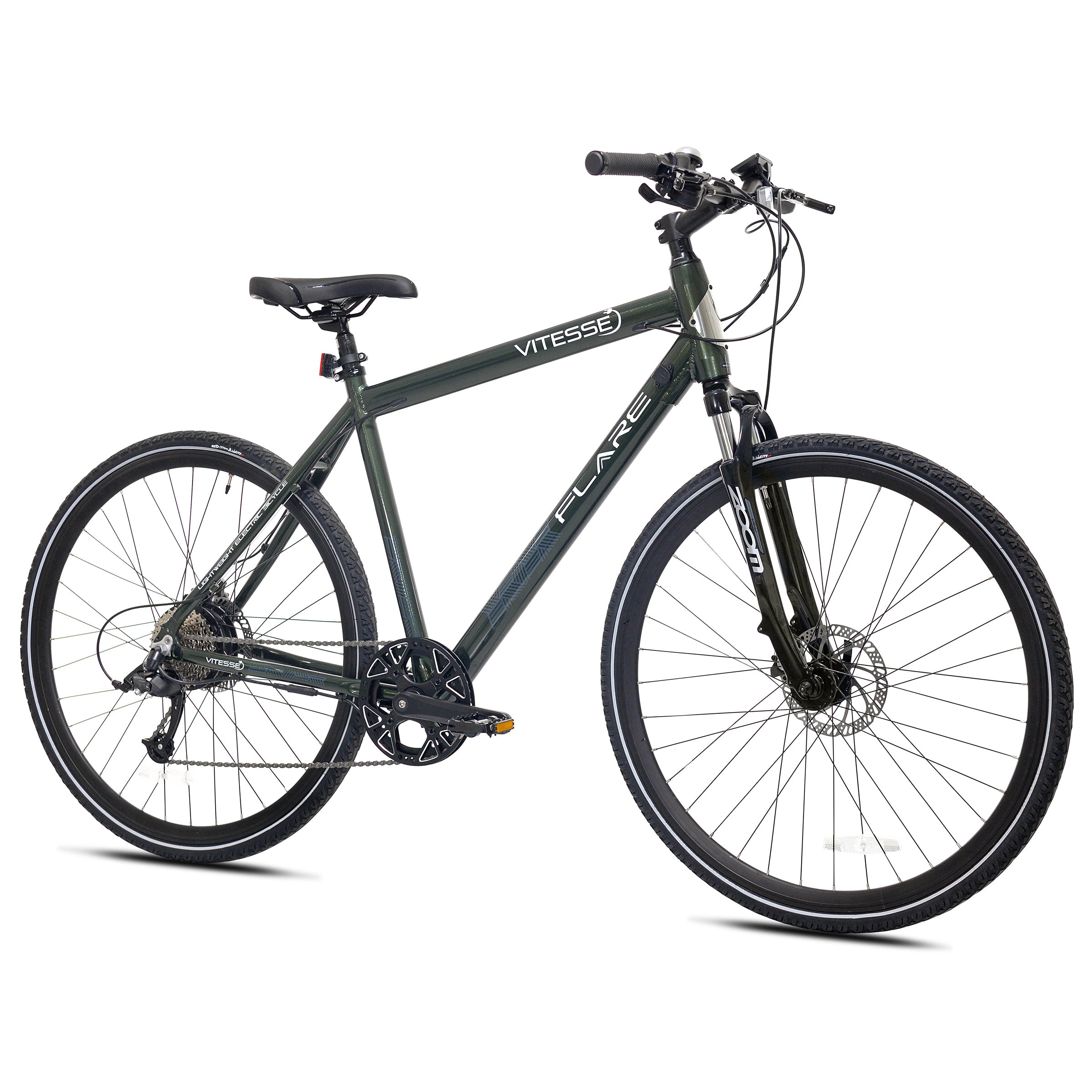 700c Vitesse Flare Electric Hybrid Bike for Adults Ages 14