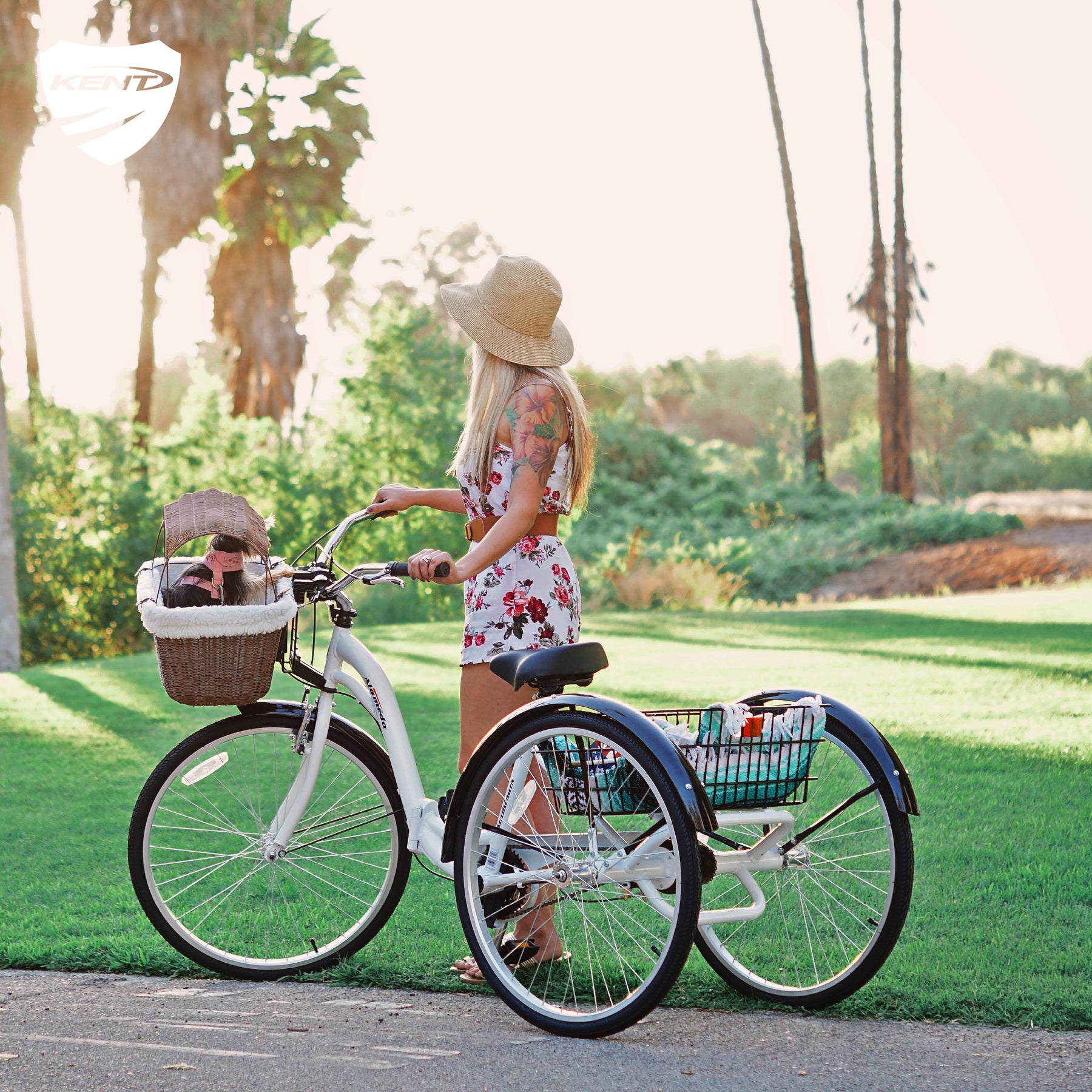 26" Kent Alameda | Folding Tricycle for Adults Ages 13+