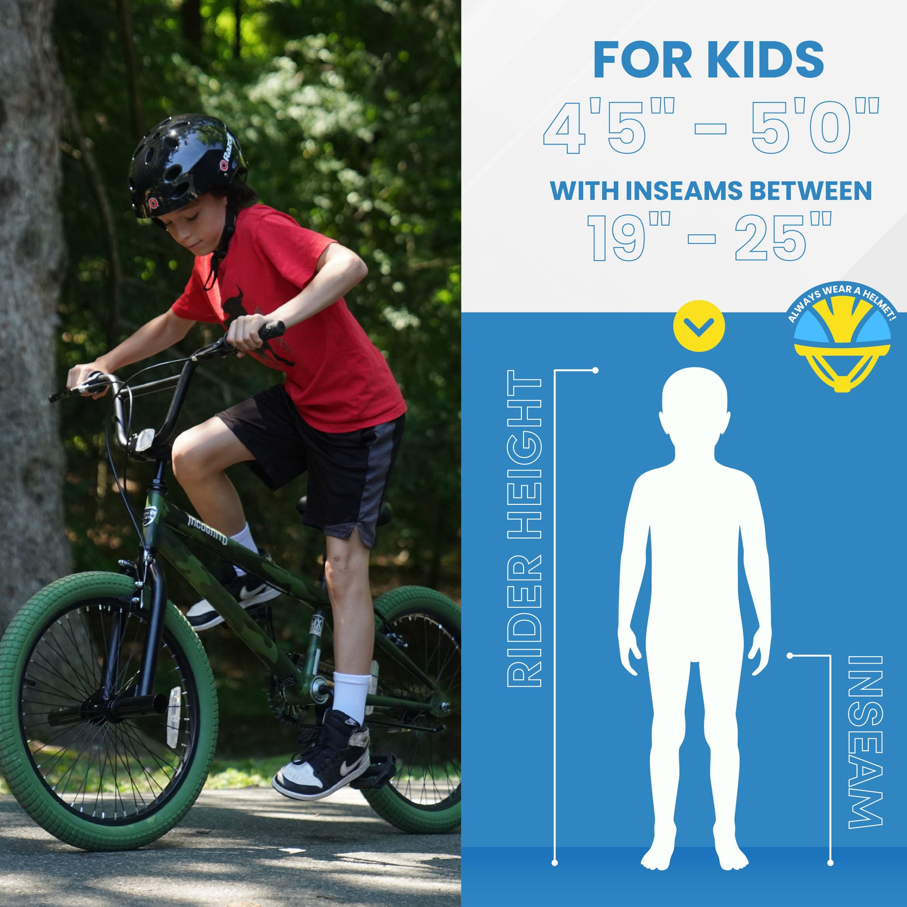 20" Kent Incognito | BMX Bike for Kids Ages 7-13
