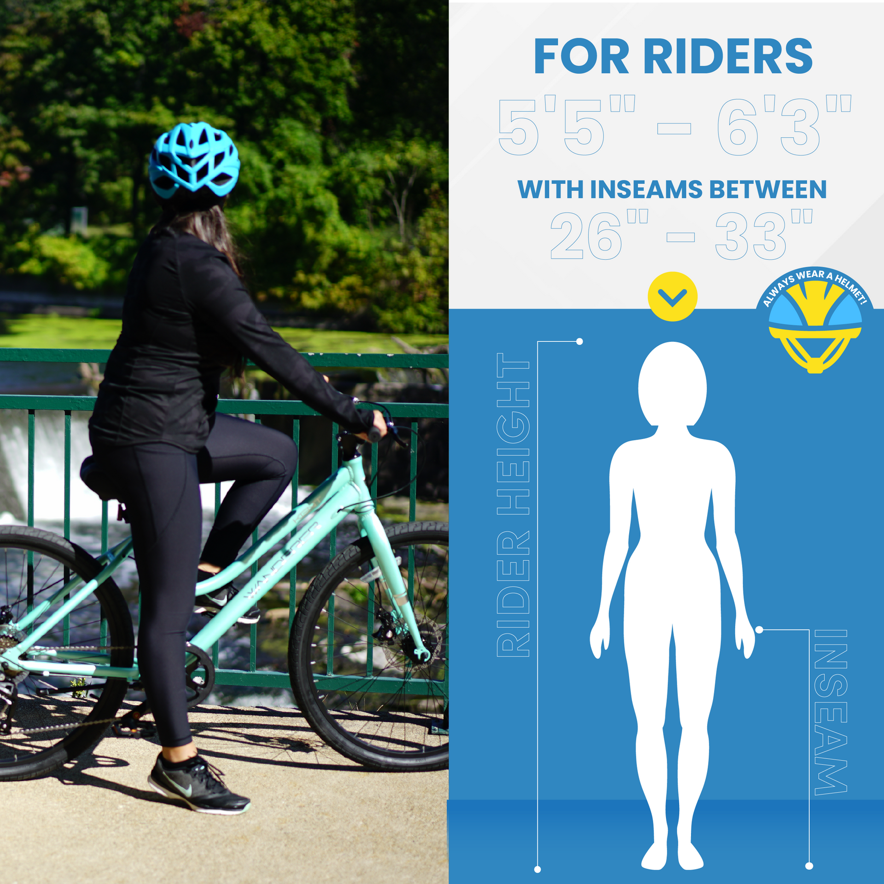 27.5" Kent Wanderer | Hybrid Comfort Bike for Women Ages 14+