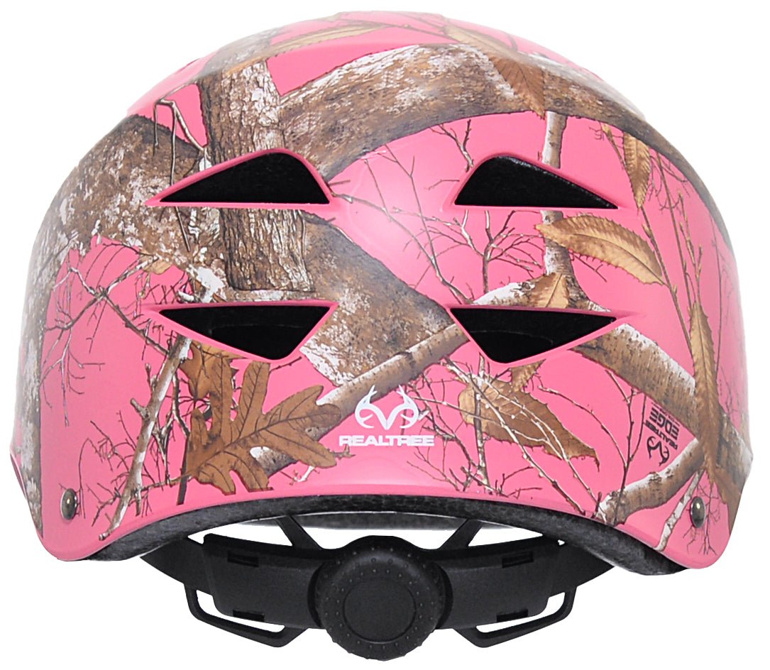 RealTree™ Pink Winter Camo Youth Multi-Sport Helmet | For Ages 8+
