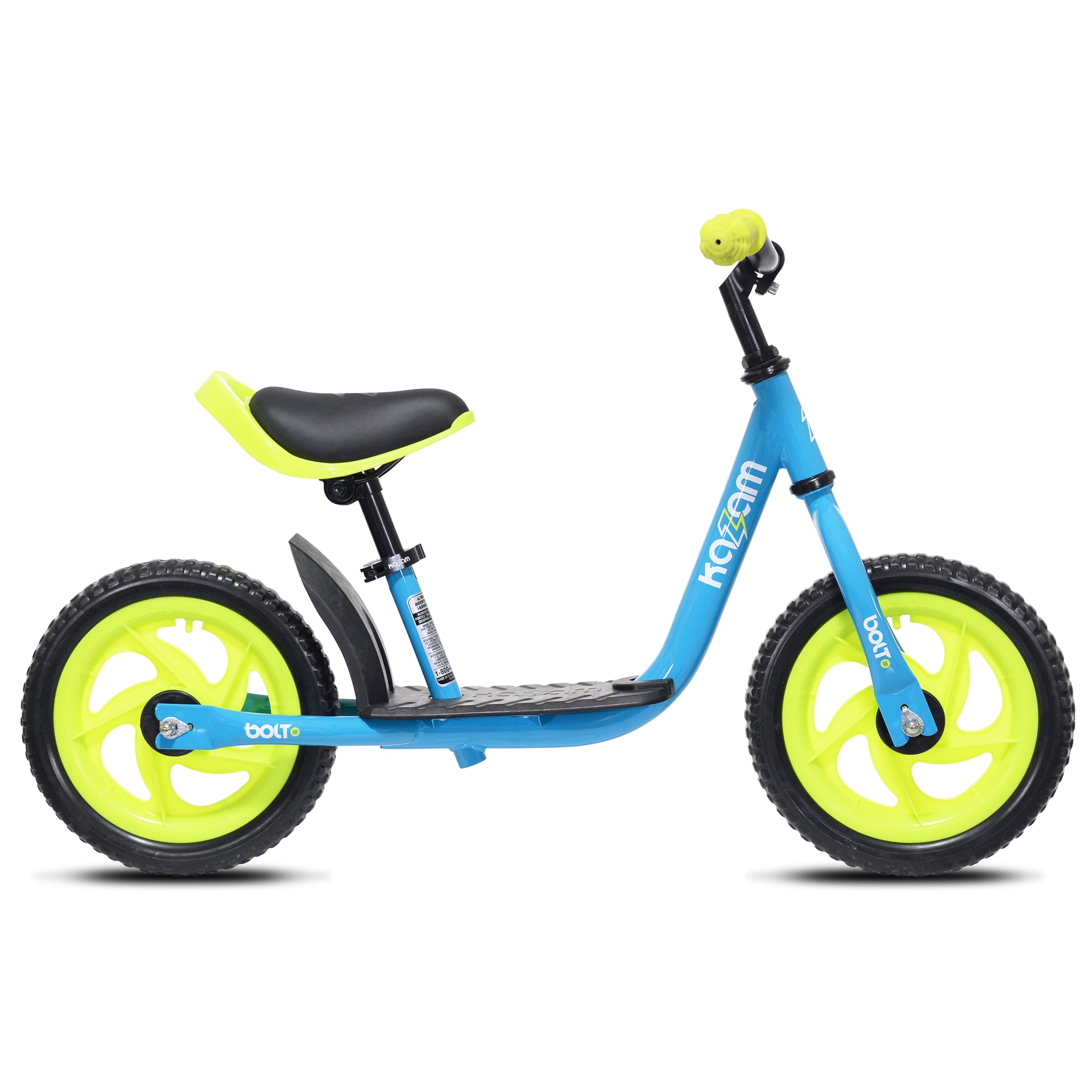 12" Kazam Bolt | Balance Bike for Kids Ages 2-4