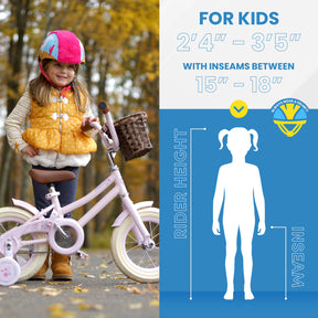 12" Kent Mila | Cruiser Bike for Kids Ages 2-4