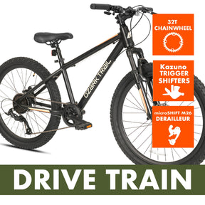 24" Ozark Trail® Vibe | Mountain Bike for Kids Ages 8+