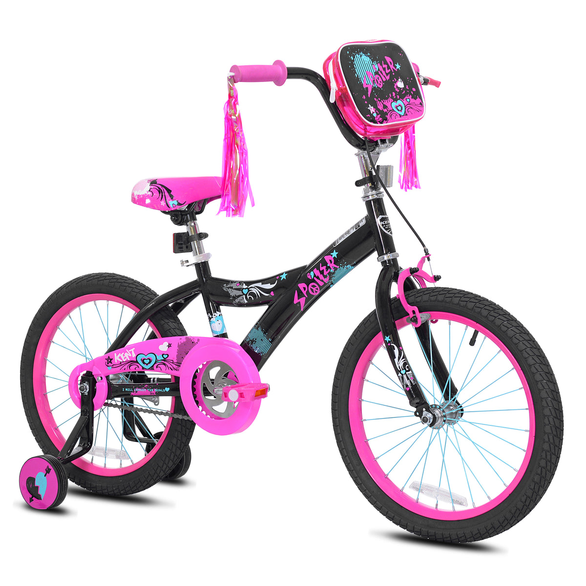 18" Kent Spoiler | Cruiser Bike for Kids Ages 5-8