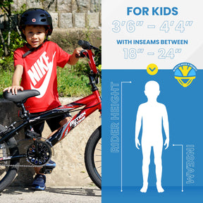 18" Kent Action Zone | BMX Bike for Kids Ages 5-8