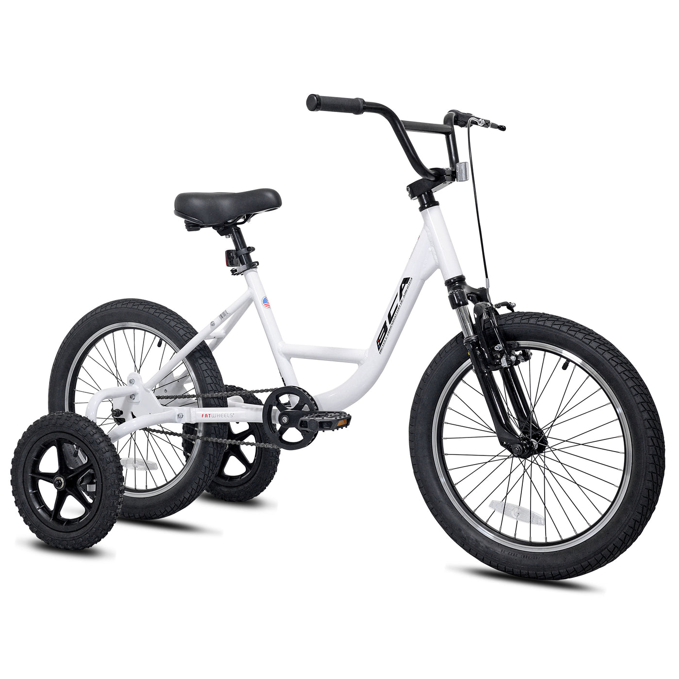 20" BCA Adaptive Training Wheel Bike | Adaptive Bike for Kids Ages 7-13