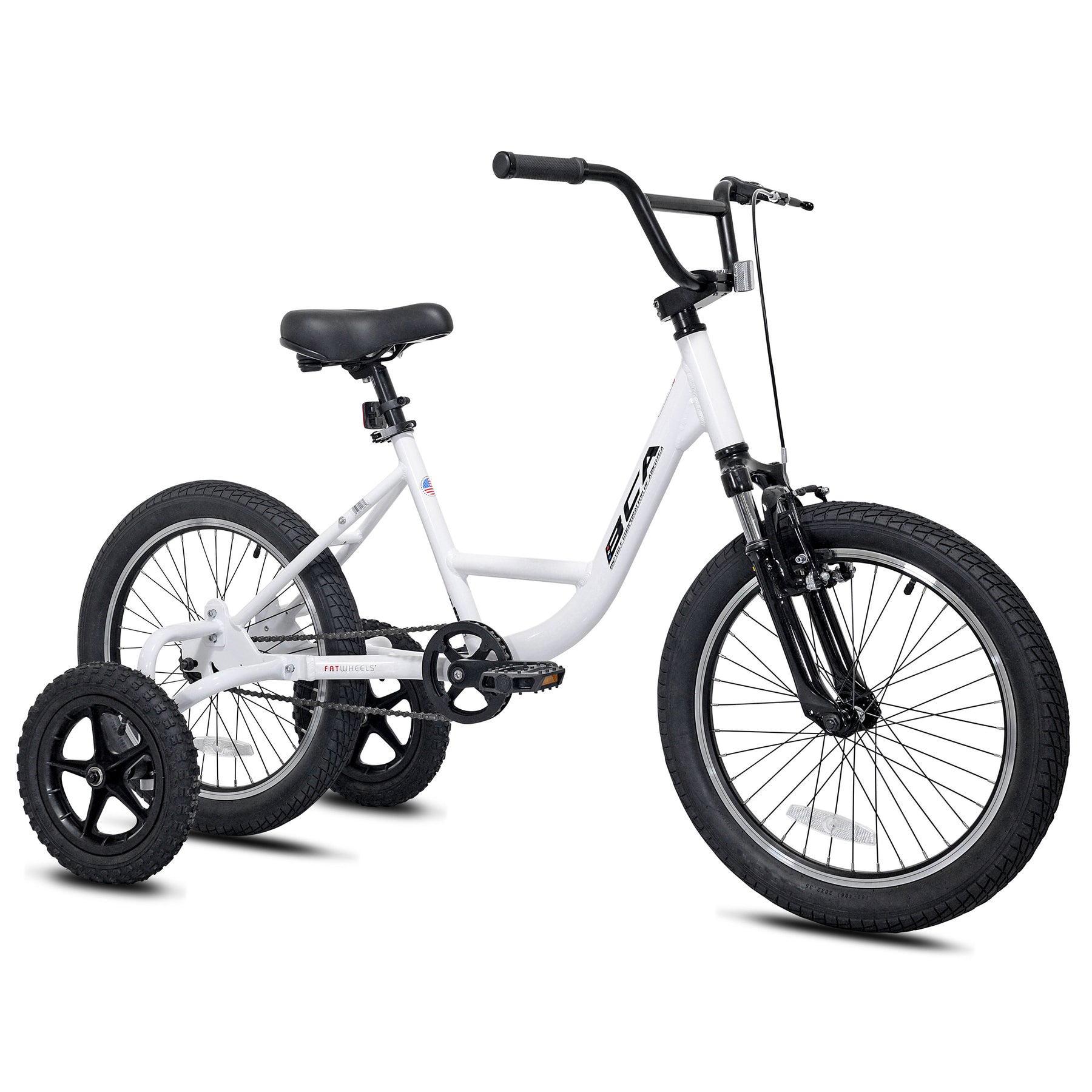 20" BCA Adaptive Training Wheel Bike | Adaptive Bike for Kids Ages 7-13