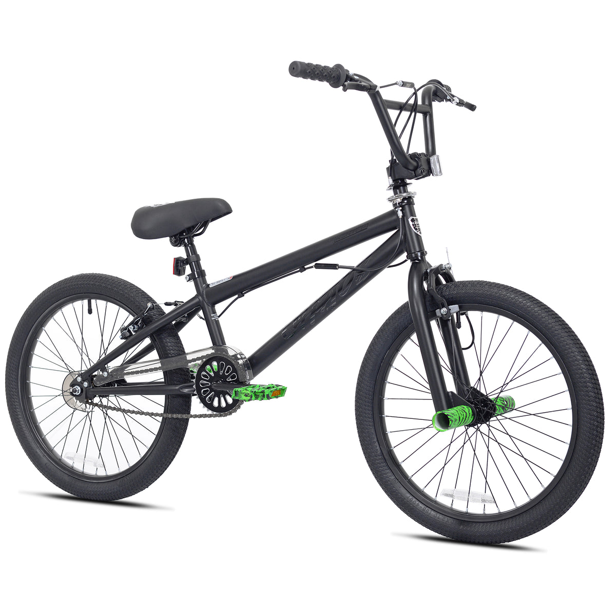 Black and green bmx bike online