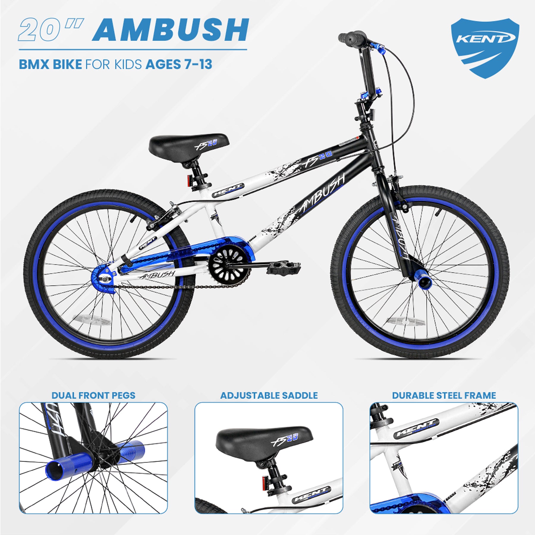 Kent ambush bmx bike parts hotsell