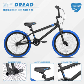 20" Kent Dread | BMX Bike for Kids Ages 7-13