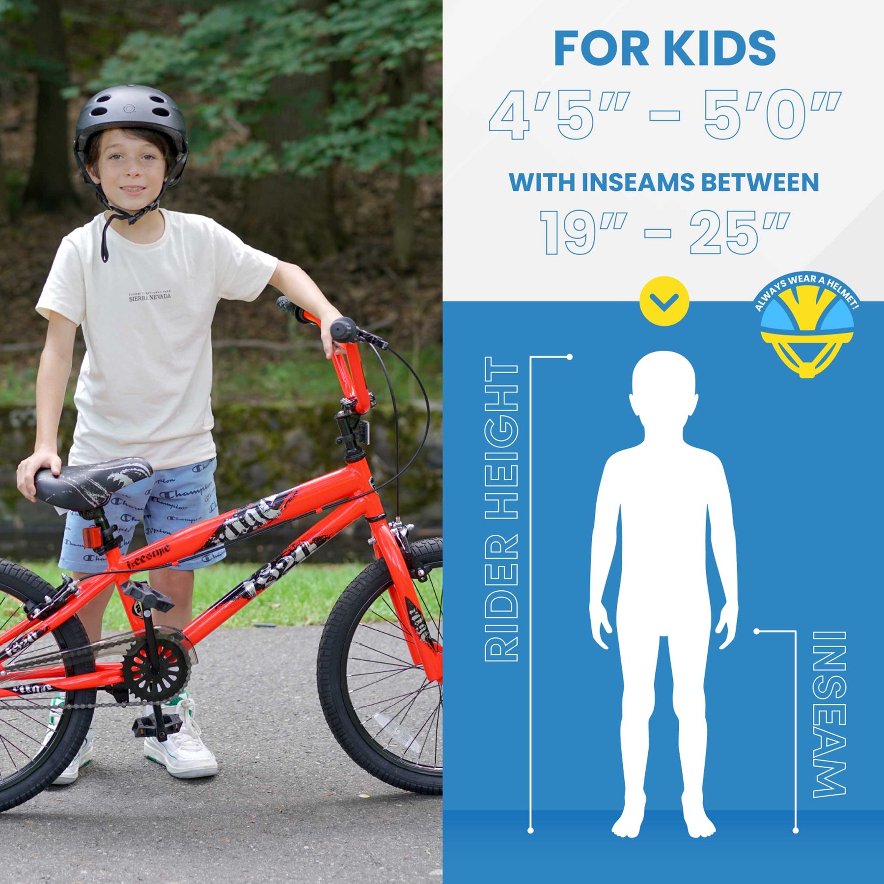 20" Kent Rage | BMX Bike for Kids Ages 7-13