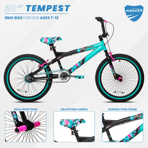 20" Kent Tempest | BMX Bike for Kids Ages 7-13