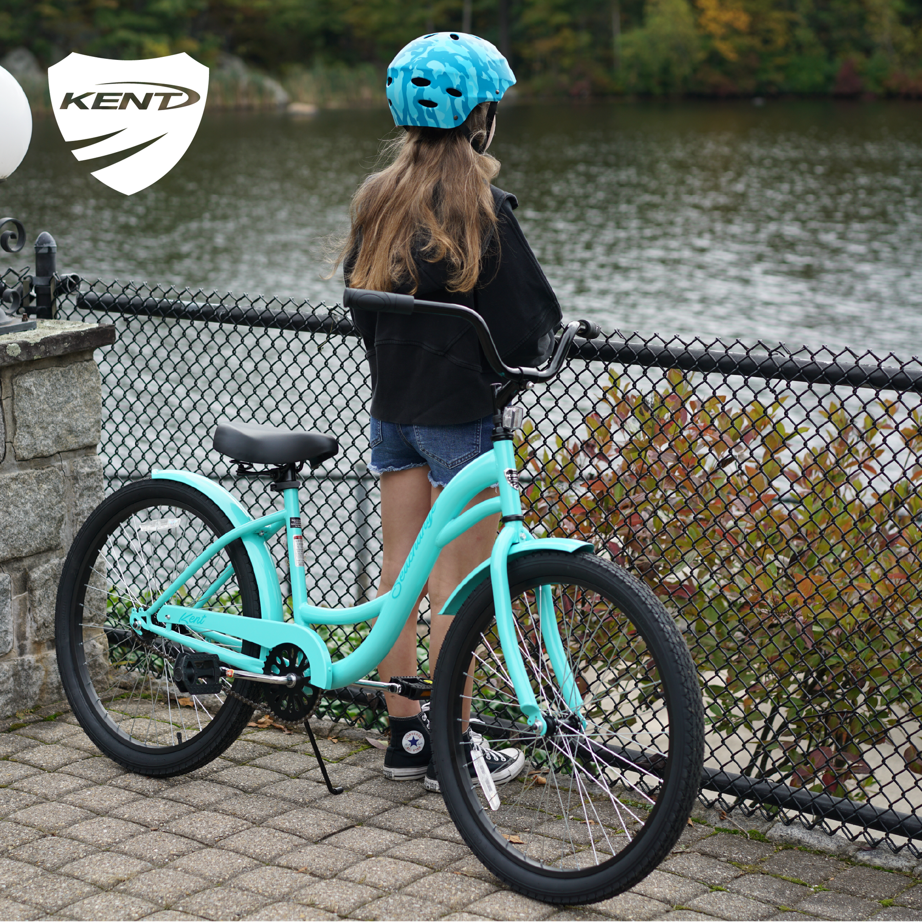 kinderfahrrad 24 zoll cruiser Kent Bicycles 24-inch Girl's Seachange Beach Cruiser Bicycle Mint