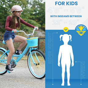 24" Kent La Jolla | Cruiser Bike for Kids Ages 8+