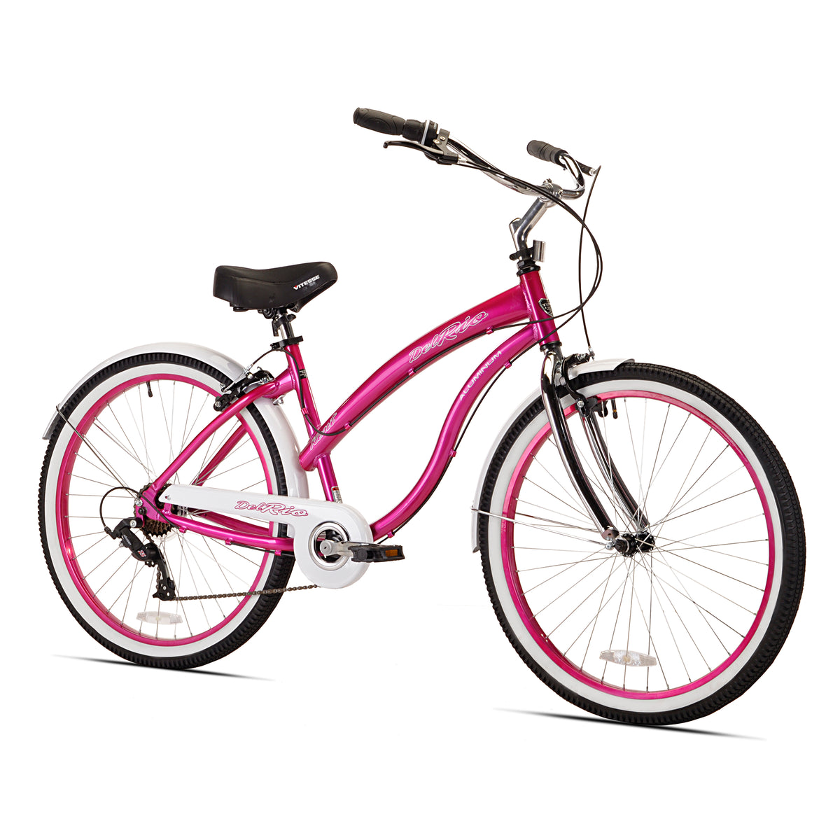 Pink beach cruiser shops with basket