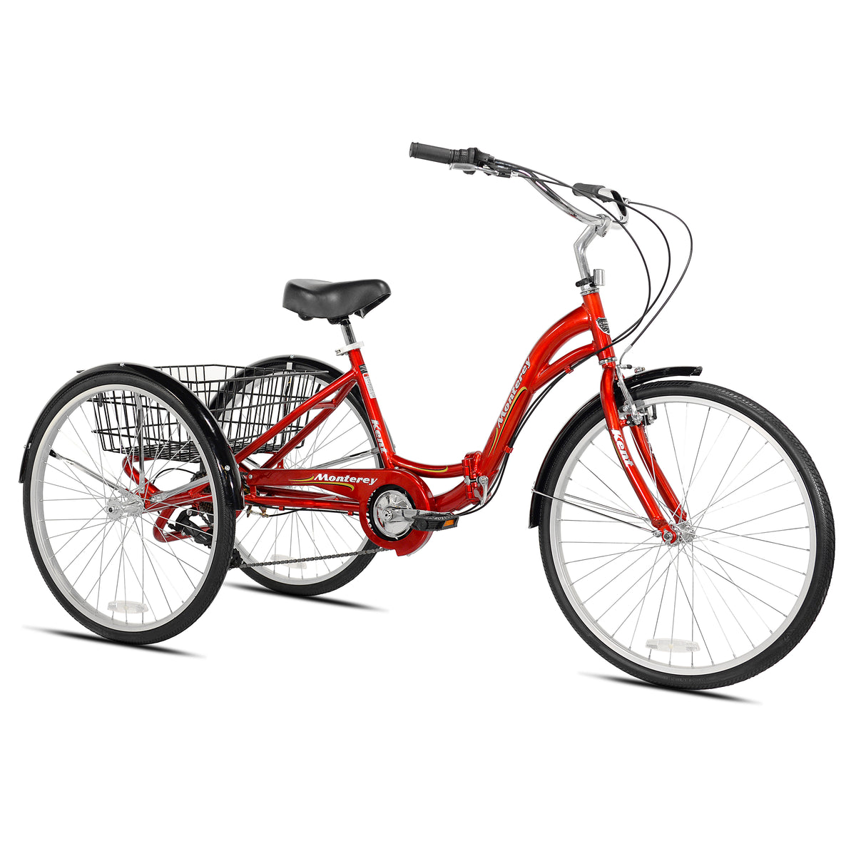 26" Kent Monterey | Folding Tricycle for Adults Ages 13+