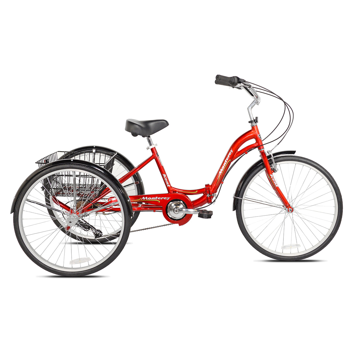 26" Kent Monterey | Folding Tricycle for Adults Ages 13+