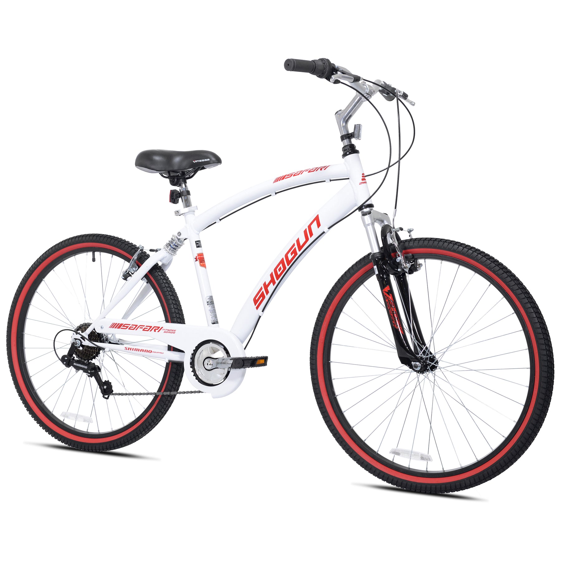 26" Shogun Safari | Hybrid Comfort Bike for Men Ages 13+