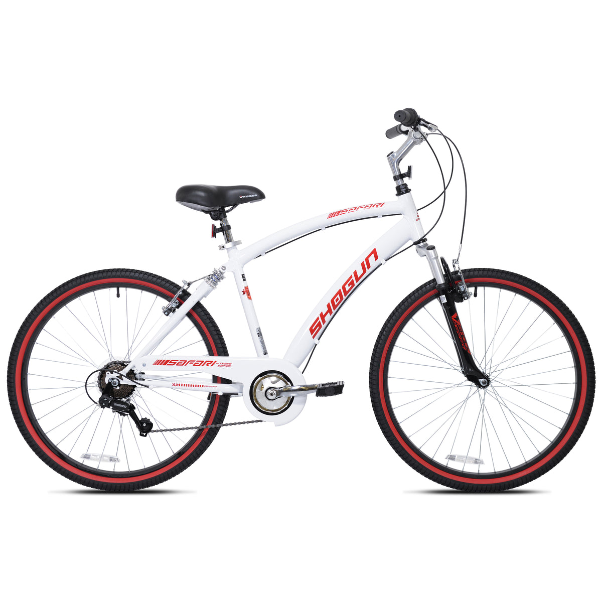 26" Shogun Safari | Hybrid Comfort Bike for Men Ages 13+